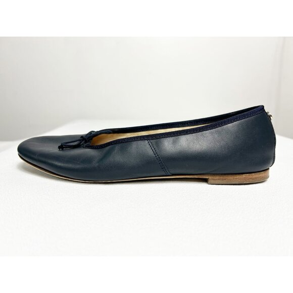 Josefinas Portugal Leather Round Toe Flats in Navy- Sz EU 41 (US 10) - Picture 3 of 11